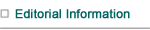 Editorial Information